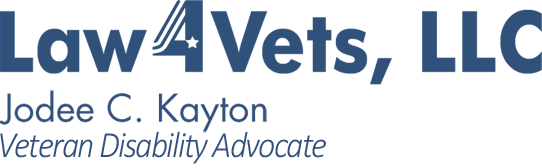 Law4Vets, LLC, Jodee C. Kayton, Veteran Disability Advocate